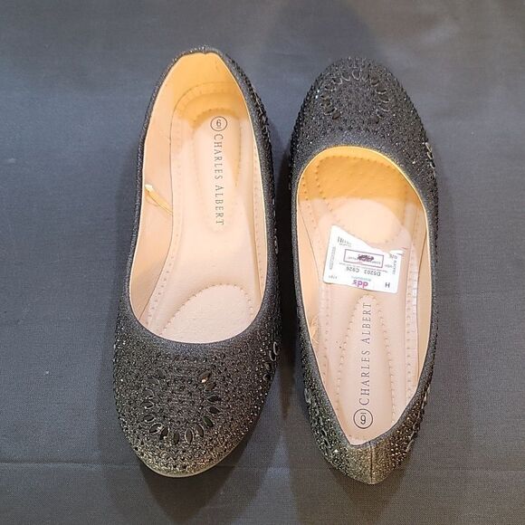 BRAND NEW CHARLES ALBERT DRESS SLIP-ON BALLERINA FLATS - Picture 7 of 16